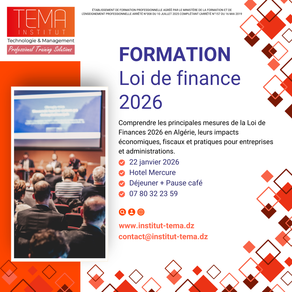annonce formation 2026